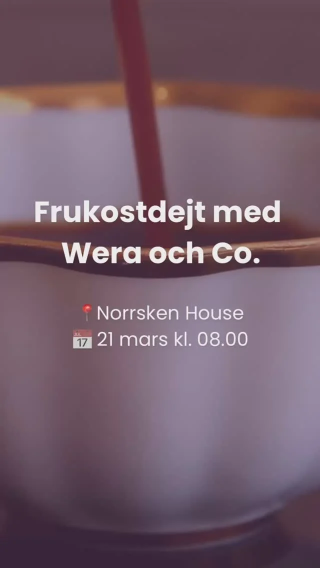 Vill du gå på frukostdejt med Wera och Co.? Nu har du chansen! 💃🏻 Den 21 mars kl 08.00 välkomnar vi dig på en härlig frukost med oss på Norrsken House. Lyssna till Siri Bergnhér från @afry_sverige berätta om sitt arbete med FemTech samtidigt som du smuttar på en nybryggd kopp kaffe ☕️ Anmälan är öppen och du hittar länken i bio 🔗
